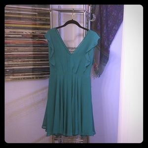 Summer dress teal/ green